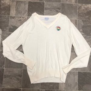 Men’s vintage 80s world figure skating sweater